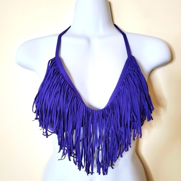 L Space Audrey Fringe Bikini Top - Picture 3 of 7